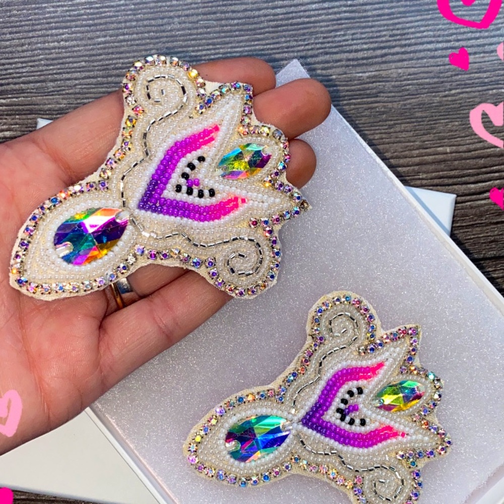 Native beading earrings